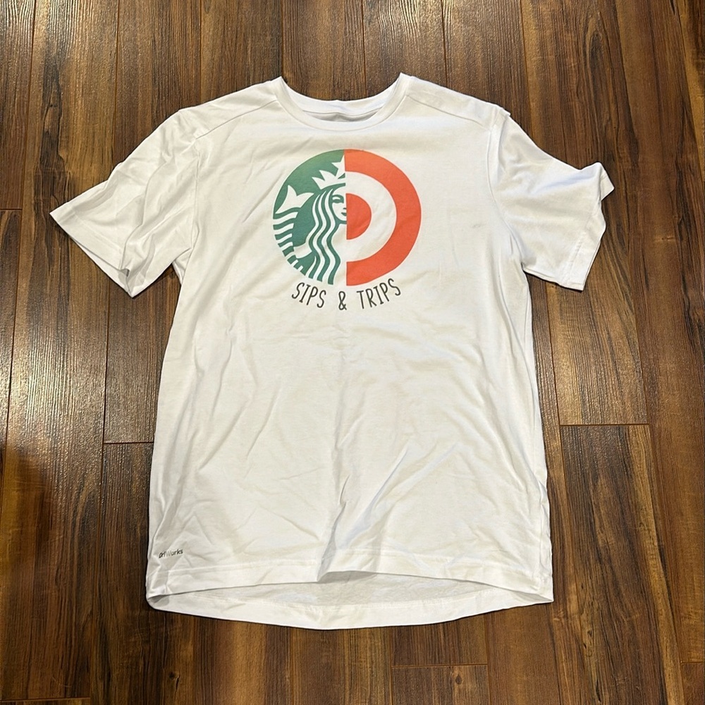 NWOT Sips & Trips Tee
